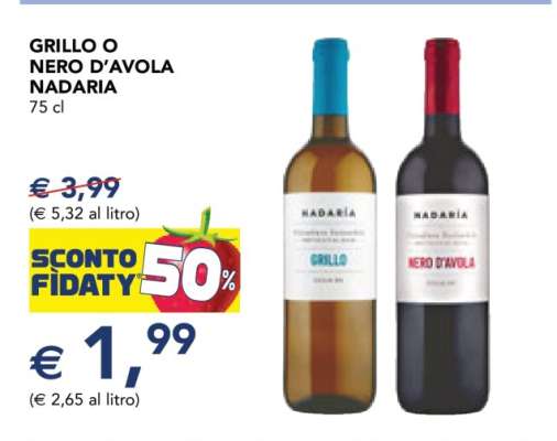 GRILLO O NERO D’AVOLA NADARIA
