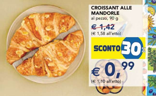 CROISSANT ALLE MANDORLE