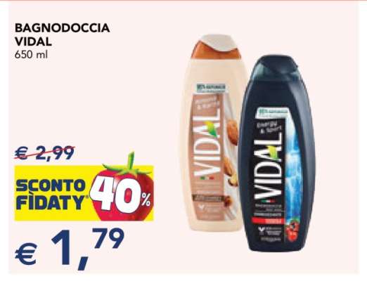 BAGNODOCCIA VIDAL