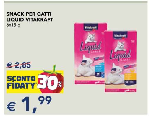Snack per Gatti Liquid Vitakraft