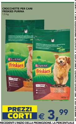 CROCCHETTE PER CANI FRISKIES PURINA