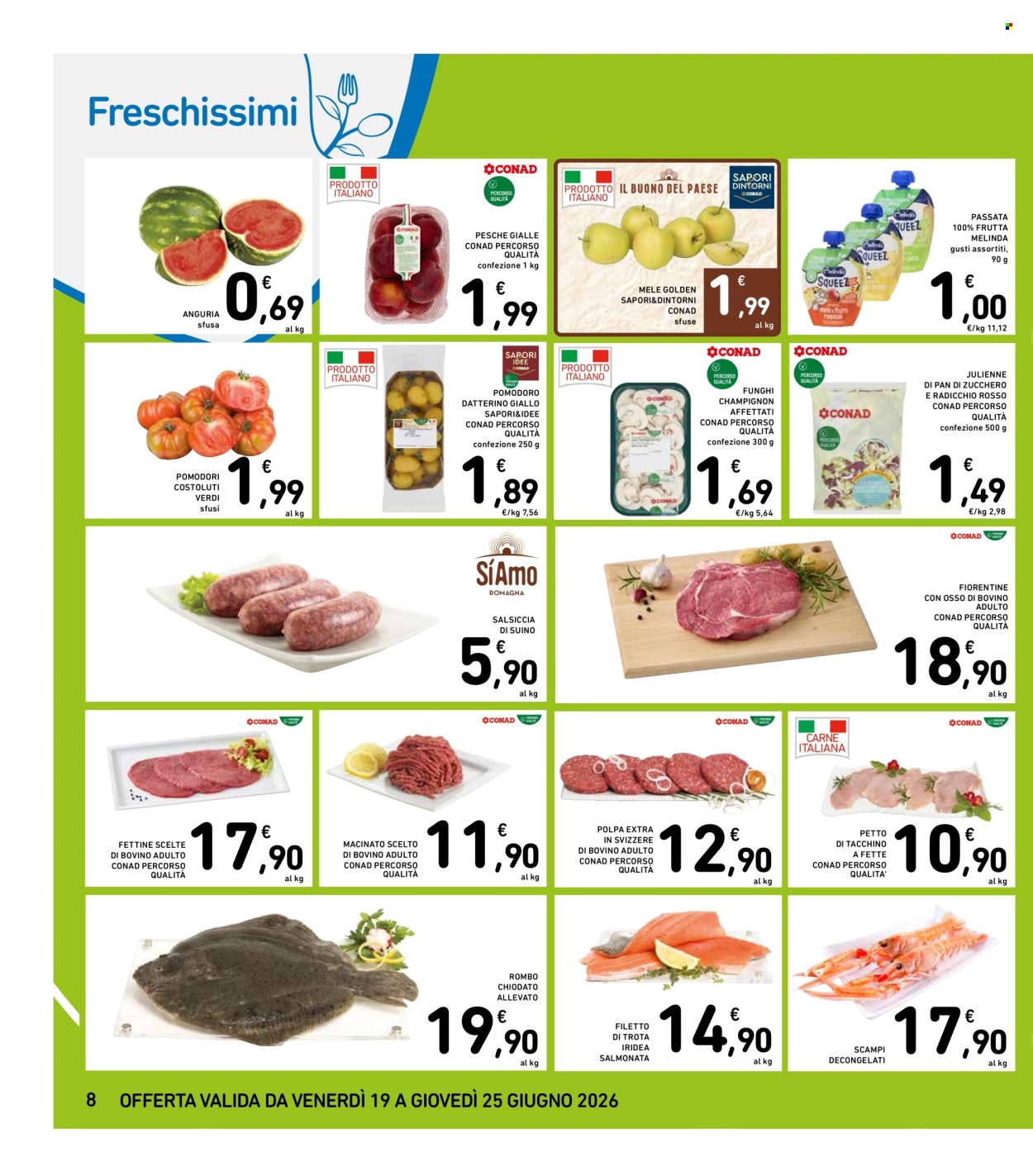 Volantino Spazio Conad - 19/6/2026 - 25/6/2026. Pagina 8