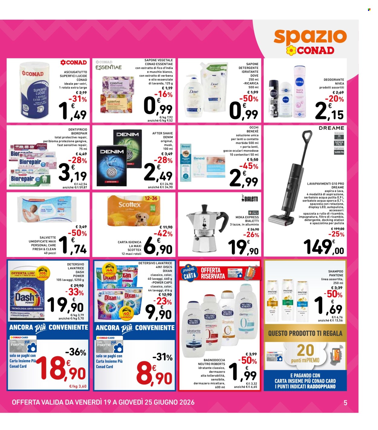 Leták Spazio Conad - 19.6.2026 - 25.6.2026. Strana 5