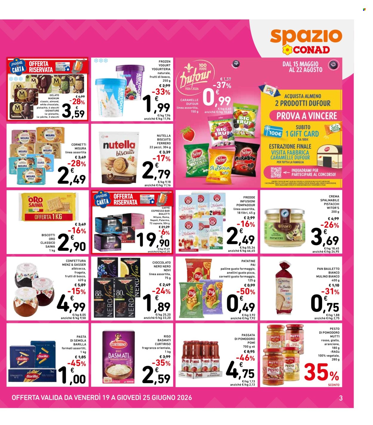 Leták Spazio Conad - 19.6.2026 - 25.6.2026. Strana 3