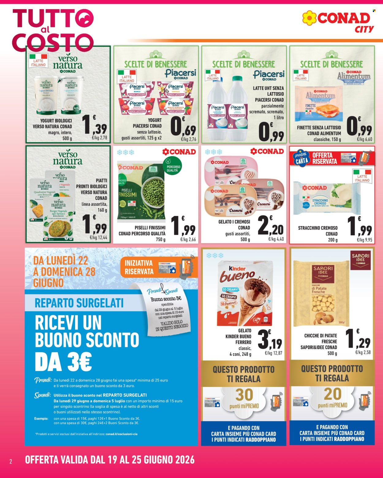 Volantino Conad - 19/6/2026 - 25/6/2026. Pagina 2