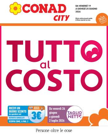 Leták Conad City - 19.6.2026 - 25.6.2026.