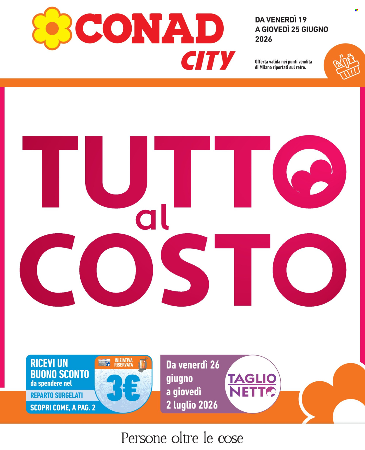 Leták Conad City - 19.6.2026 - 25.6.2026. Strana 1