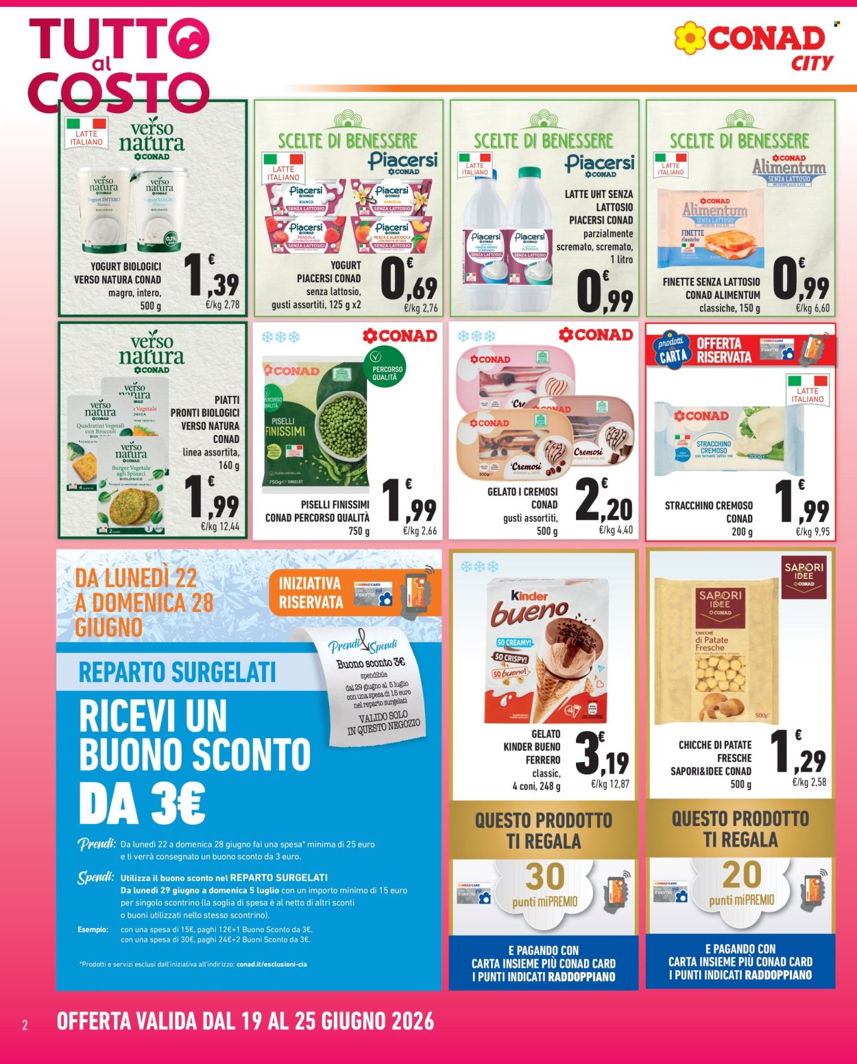 Volantino Conad - 19/6/2026 - 25/6/2026. Pagina 2
