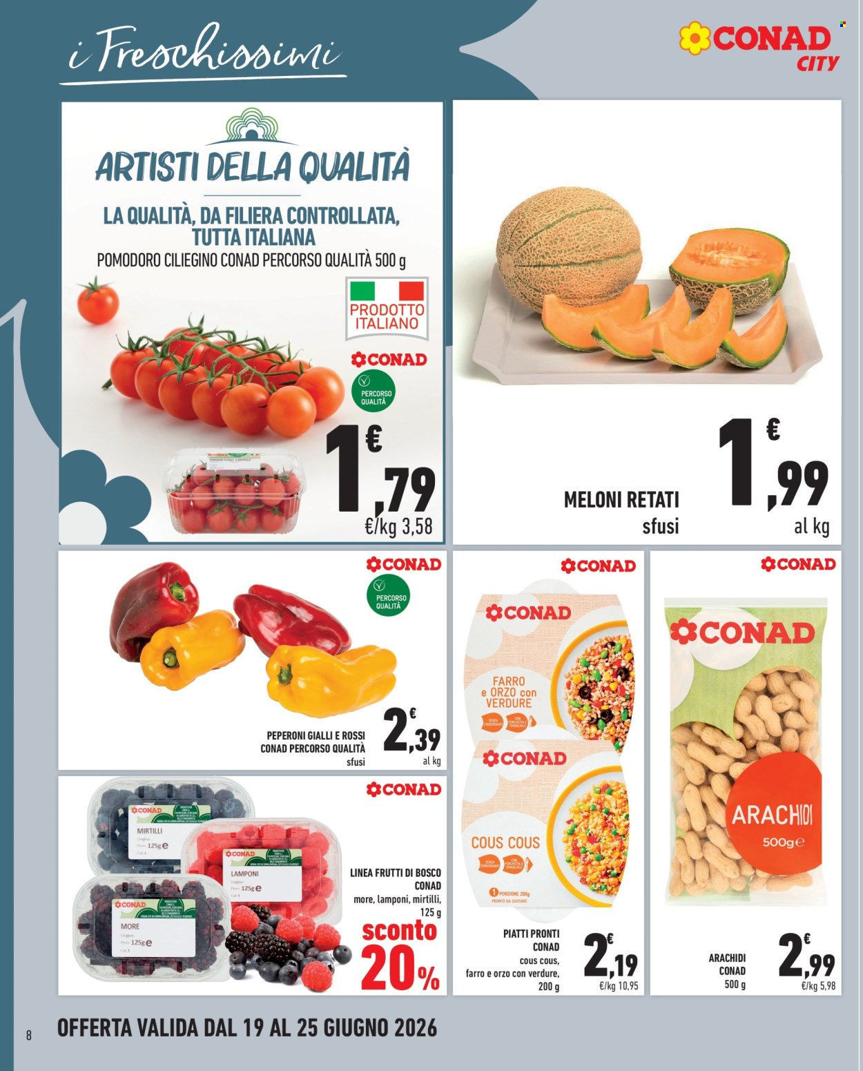 Volantino Conad - 19/6/2026 - 25/6/2026. Pagina 8