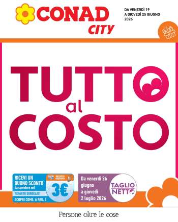 Volantino Conad City - 19/6/2026 - 25/6/2026.