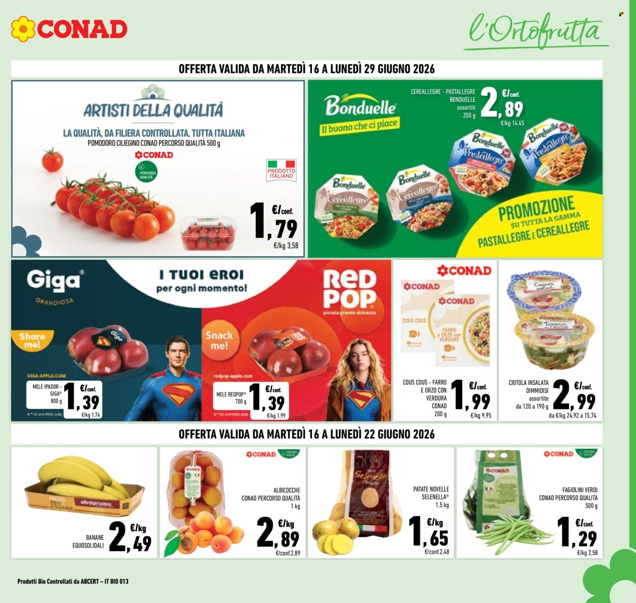 Volantino Conad - 16/6/2026 - 29/6/2026. Pagina 3