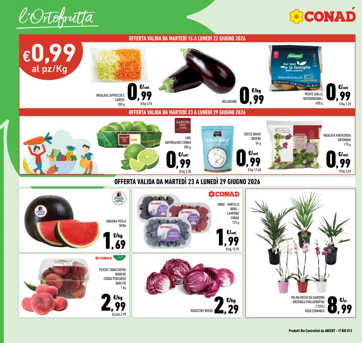 Volantino Conad - 16/6/2026 - 29/6/2026. Pagina 4