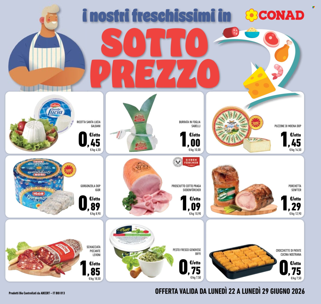 Volantino Conad - 16/6/2026 - 29/6/2026. Pagina 7