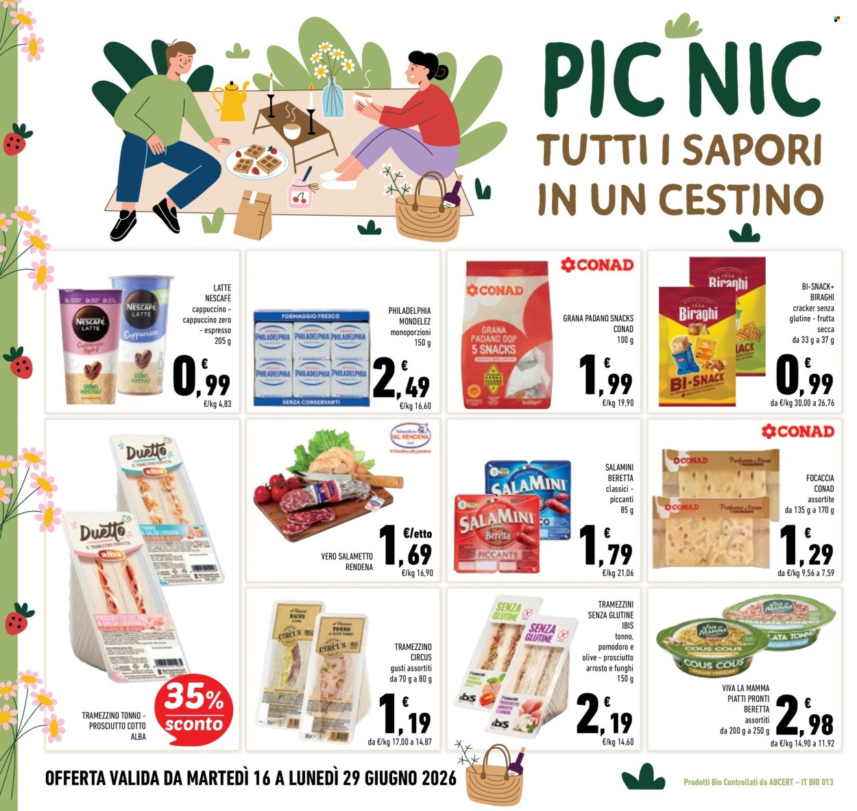 Volantino Conad - 16/6/2026 - 29/6/2026. Pagina 10