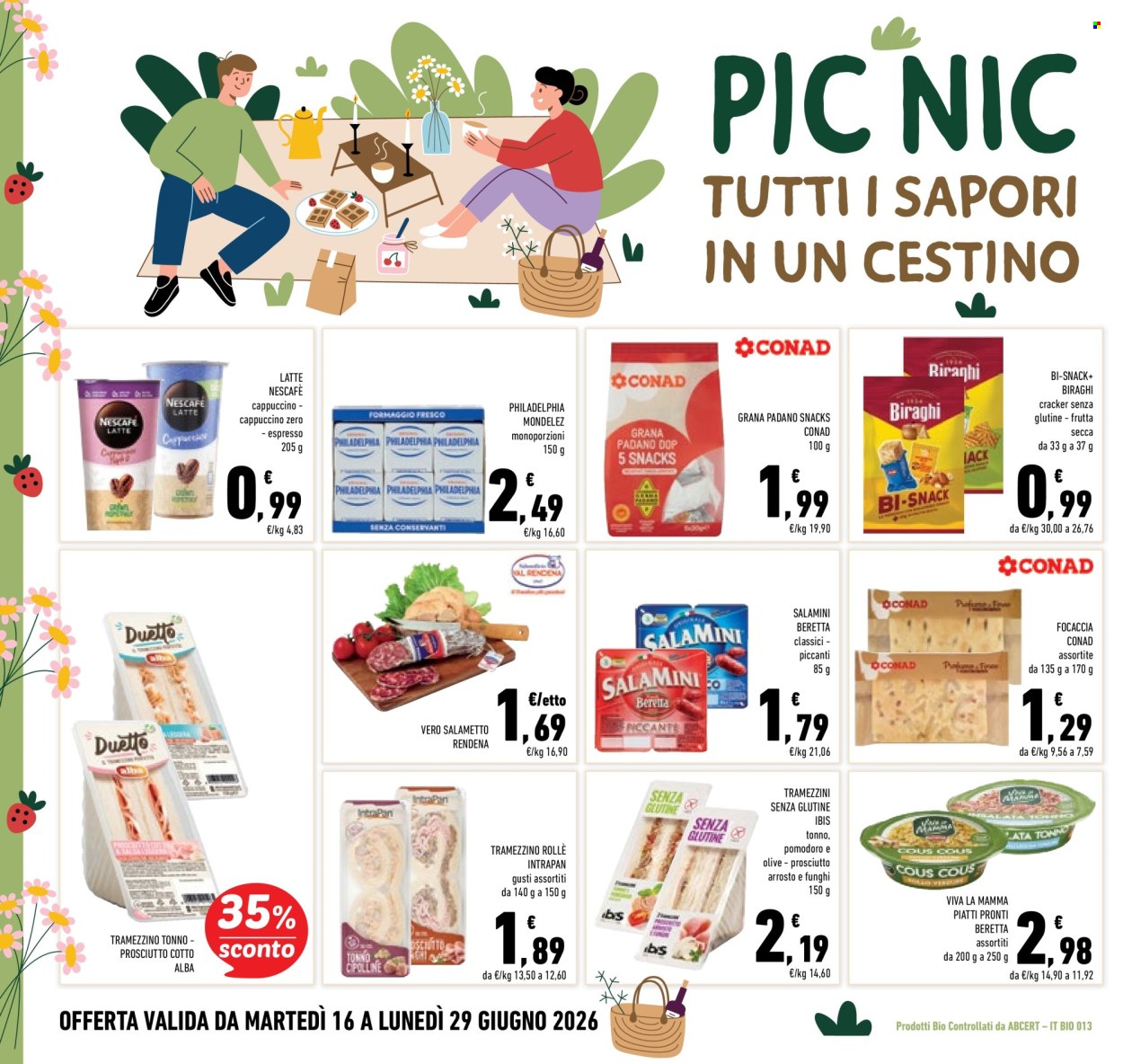 Volantino Conad - 16/6/2026 - 29/6/2026. Pagina 10