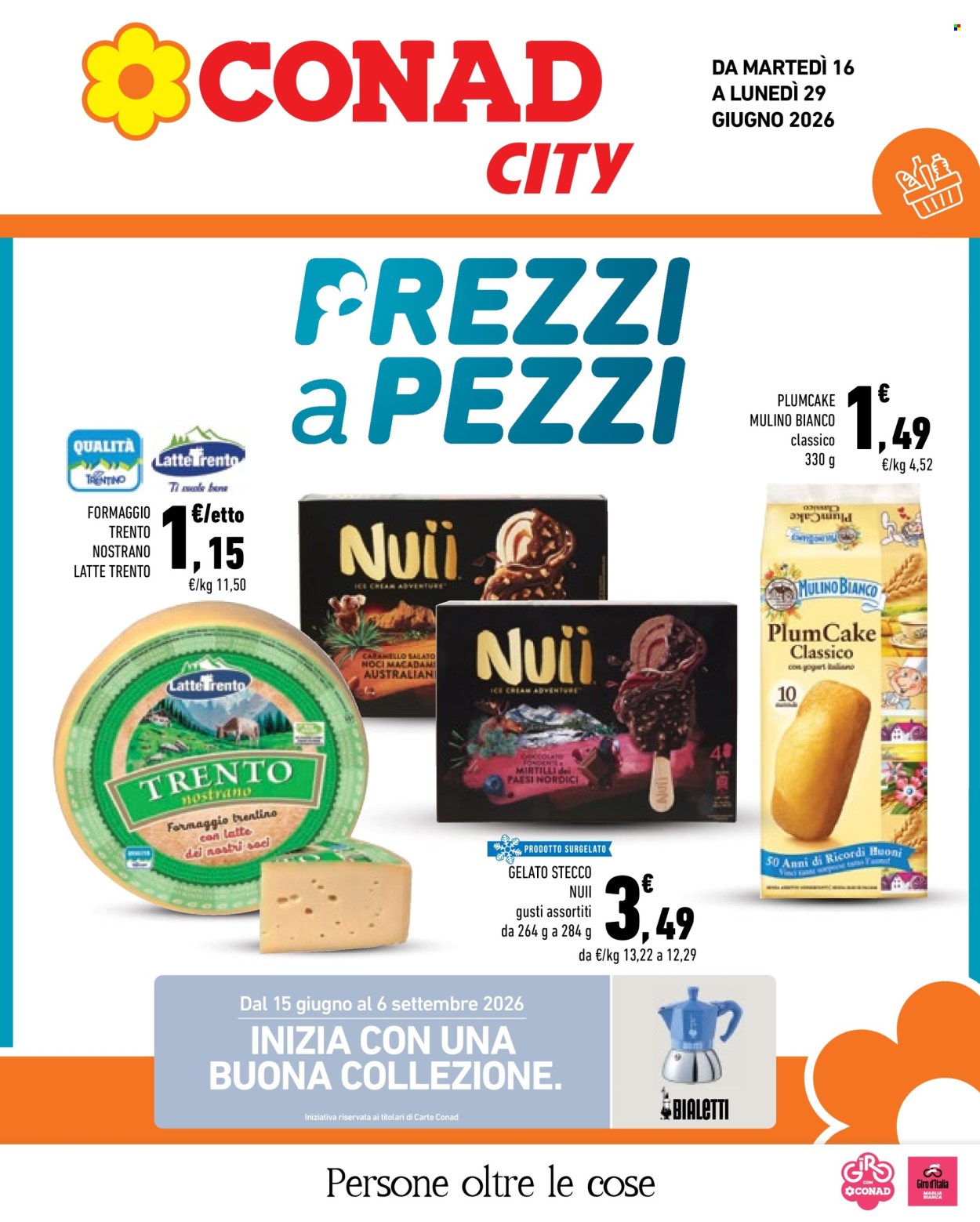 Volantino Conad - 16/6/2026 - 29/6/2026. Pagina 1