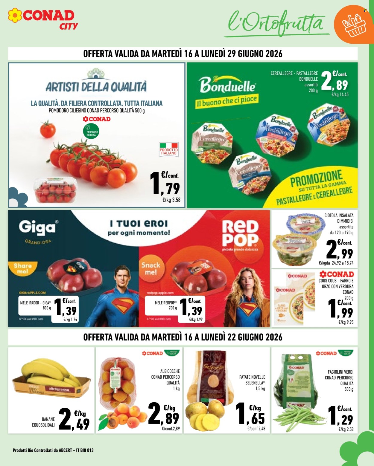 Volantino Conad - 16/6/2026 - 29/6/2026. Pagina 3