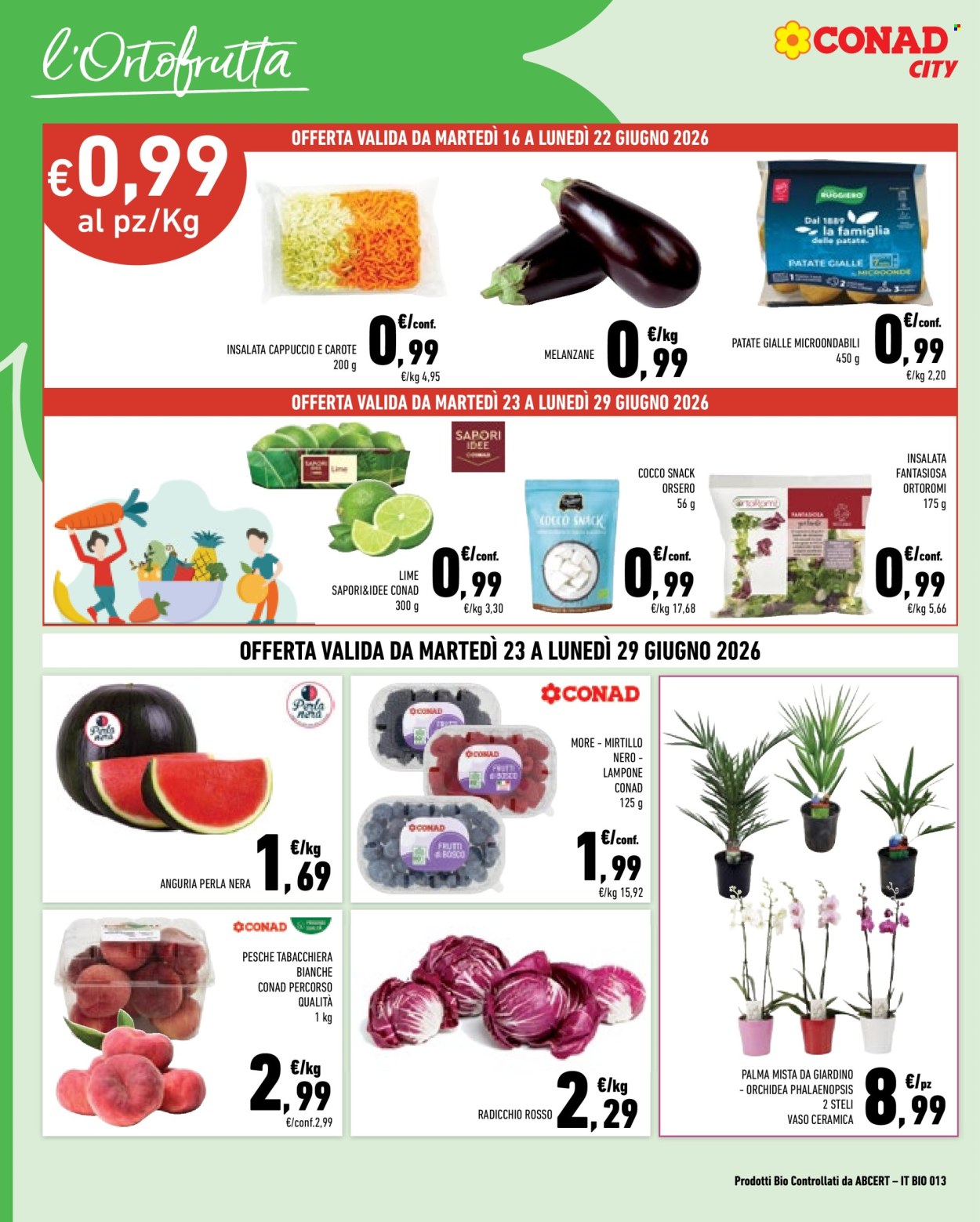 Volantino Conad - 16/6/2026 - 29/6/2026. Pagina 4
