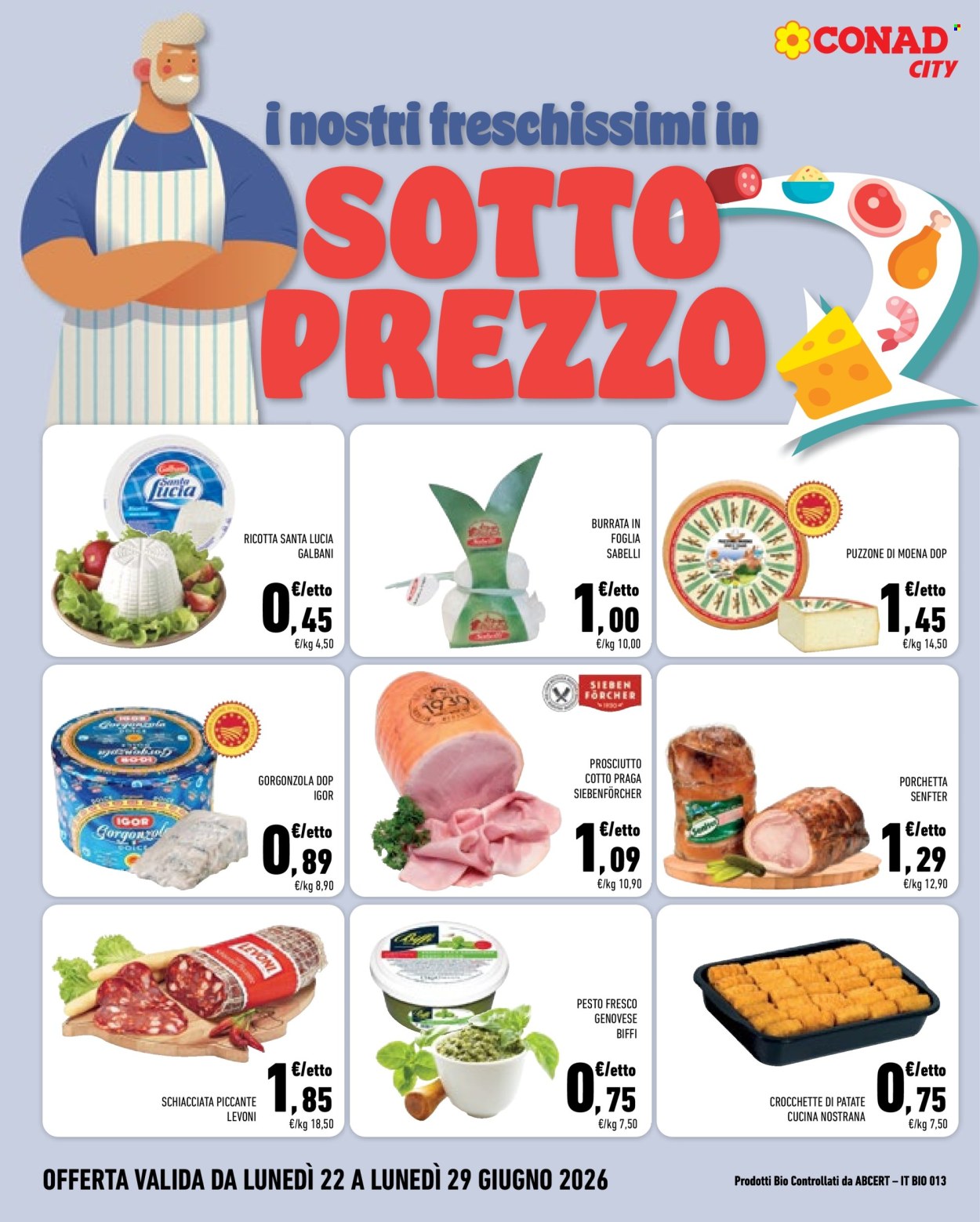 Volantino Conad - 16/6/2026 - 29/6/2026. Pagina 6