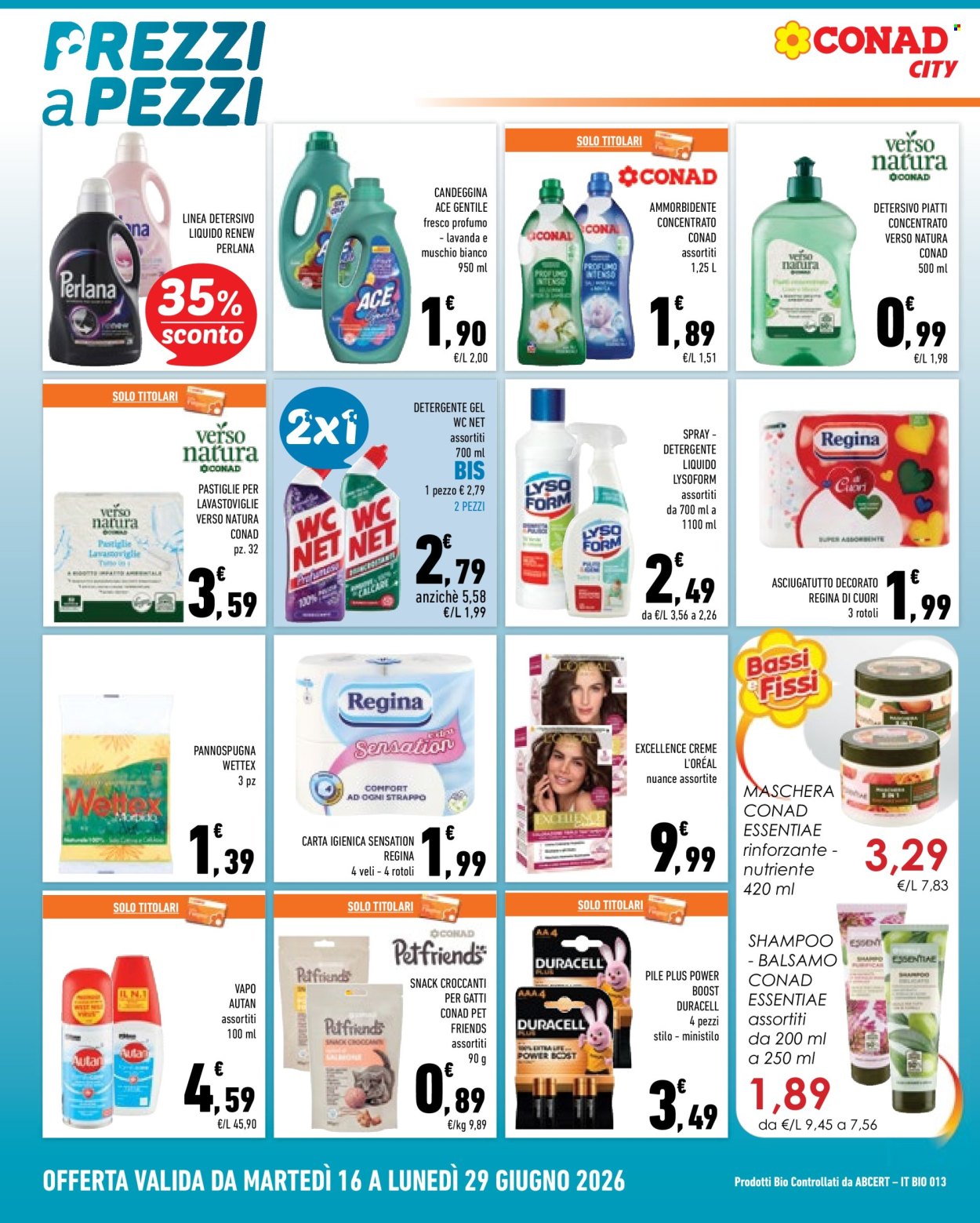 Volantino Conad - 16/6/2026 - 29/6/2026. Pagina 16