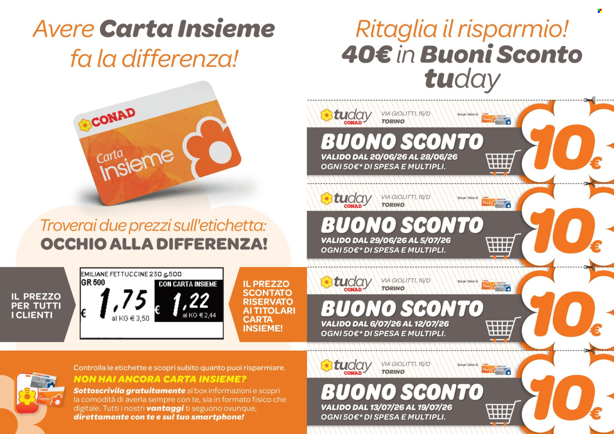 Leták TuDay Conad - 20.6.2026 - 31.7.2026. Strana 3