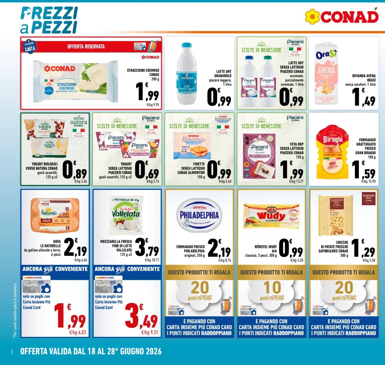 Volantino Conad - 18/6/2026 - 28/6/2026. Pagina 2