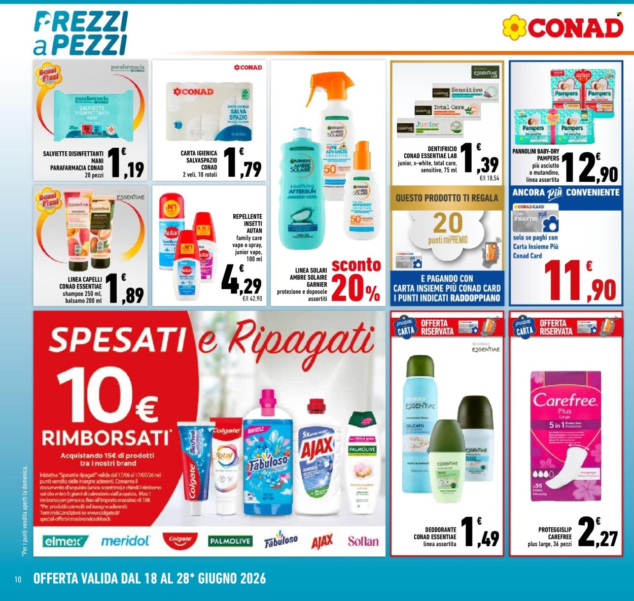 Volantino Conad - 18/6/2026 - 28/6/2026. Pagina 10