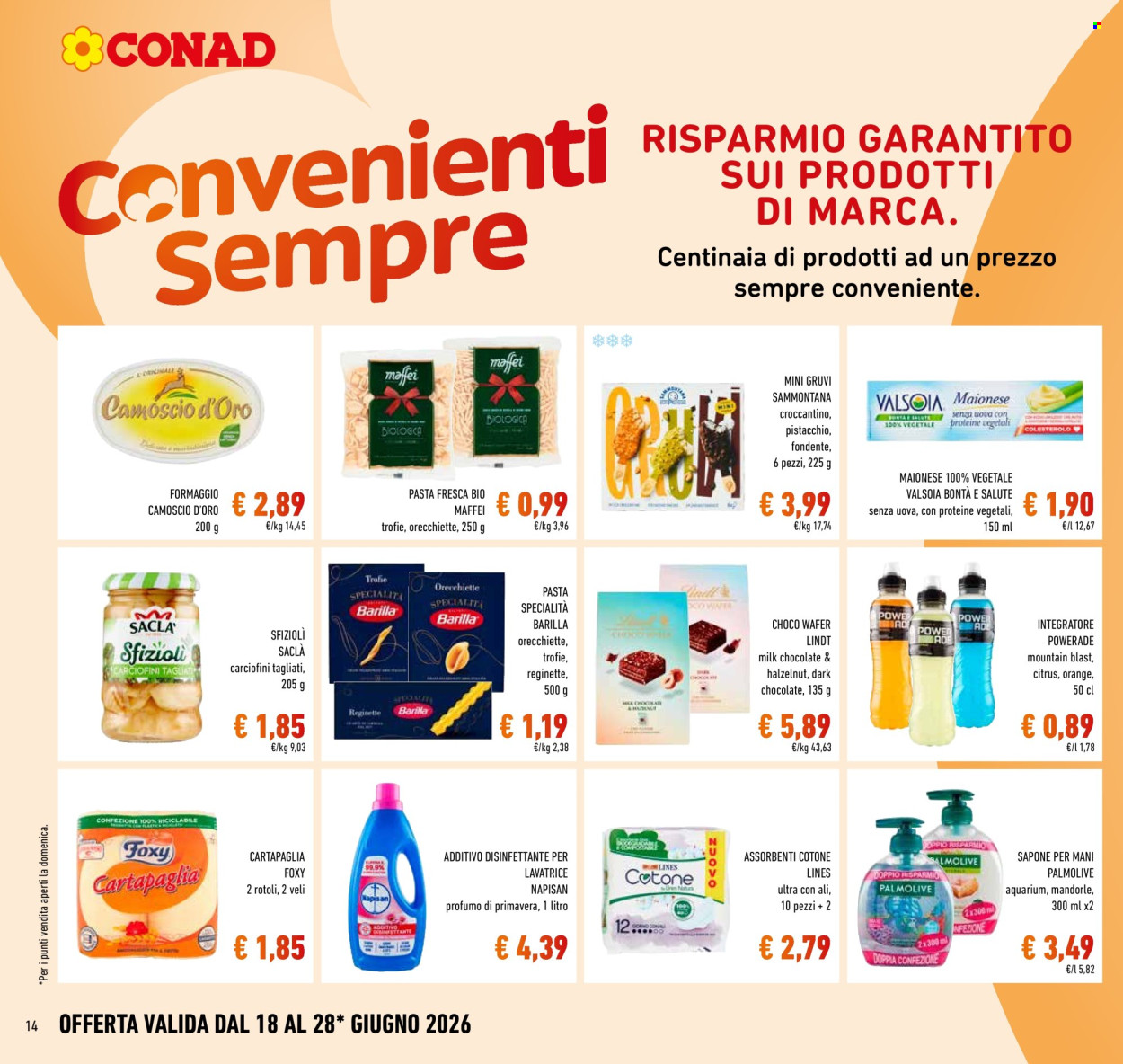 Volantino Conad - 18/6/2026 - 28/6/2026. Pagina 14