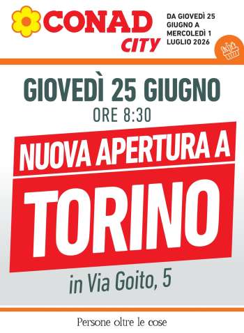 Volantino Conad City - 25/6/2026 - 1/7/2026.