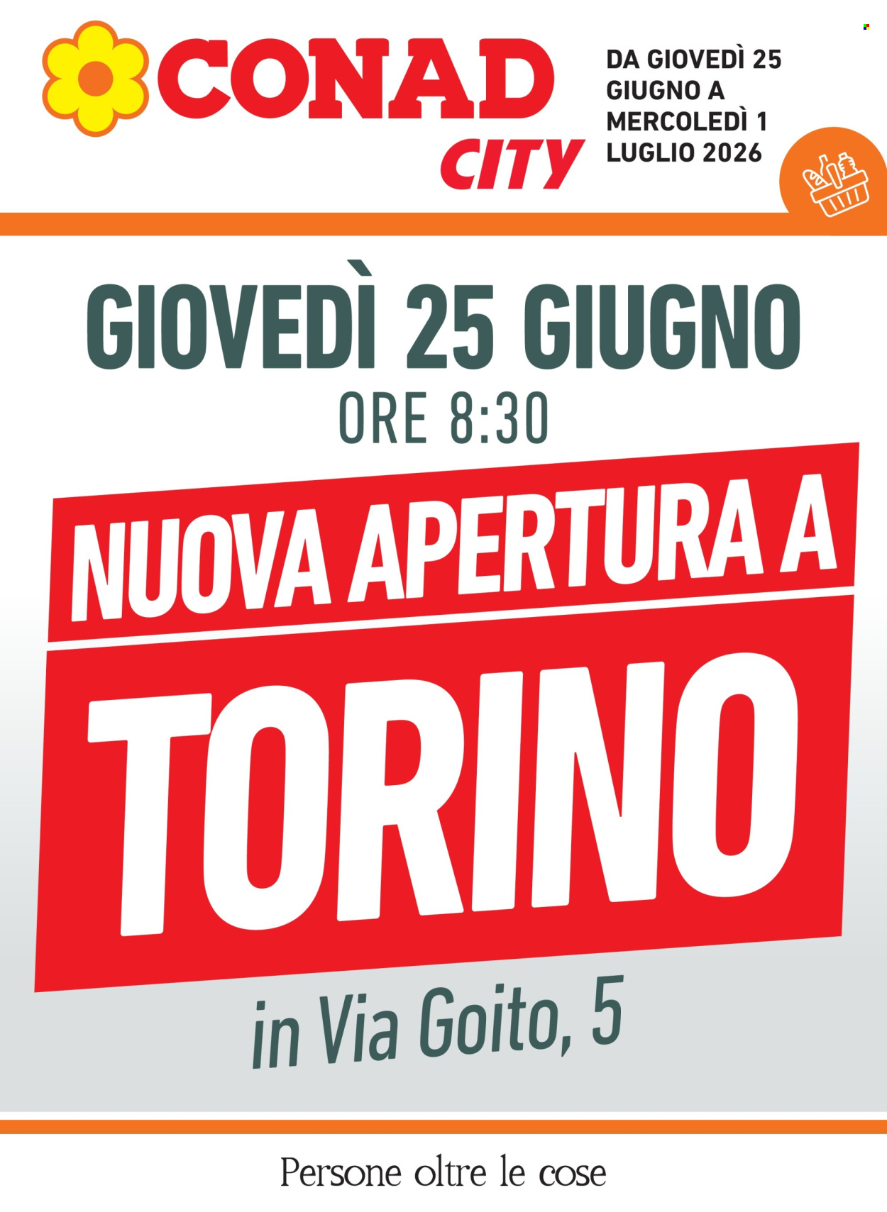 Leták Conad City - 25.6.2026 - 1.7.2026. Strana 1