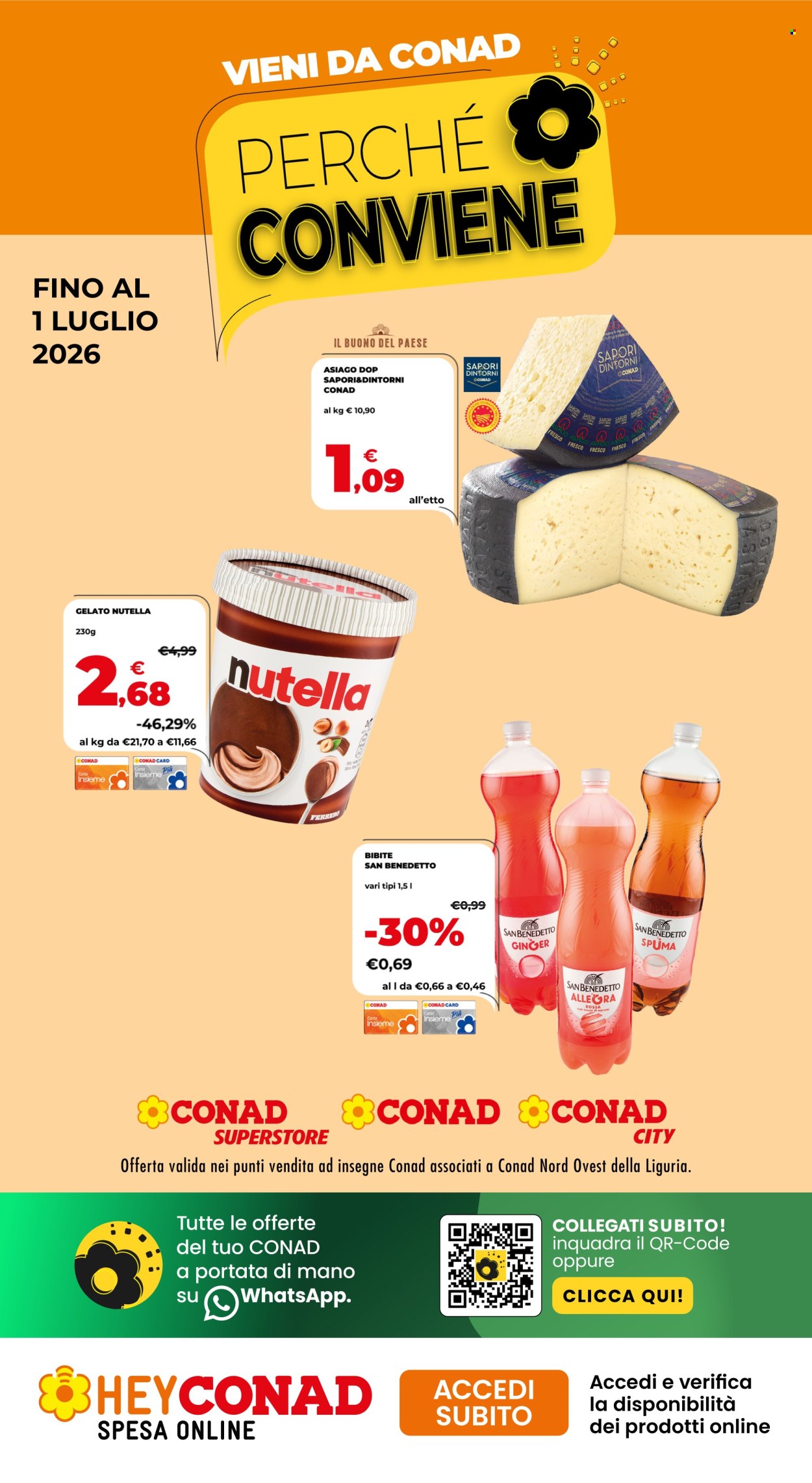 Volantino Conad - 18/6/2026 - 1/7/2026. Pagina 1