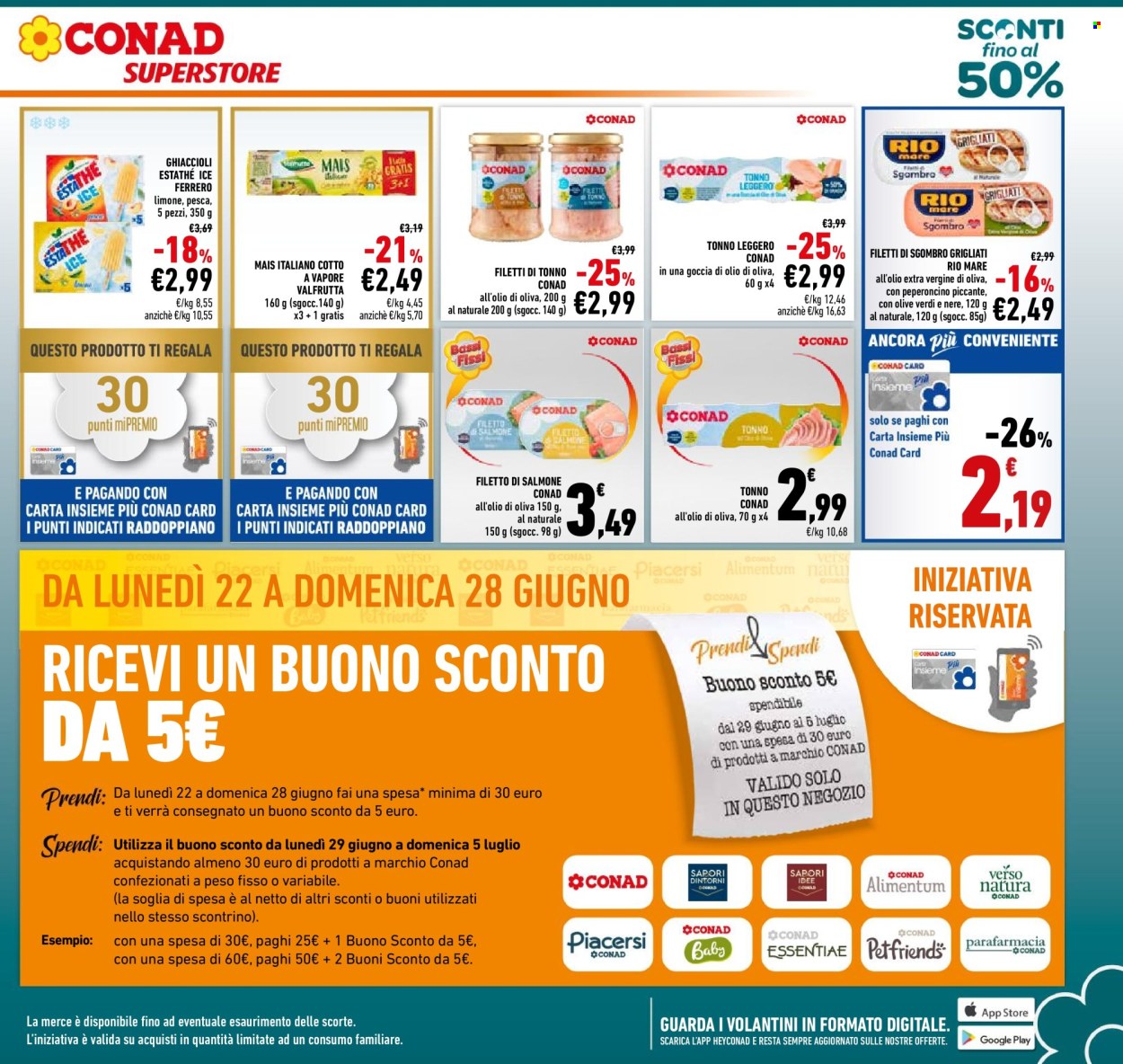 Leták Conad Superstore - 18.6.2026 - 28.6.2026. Strana 5