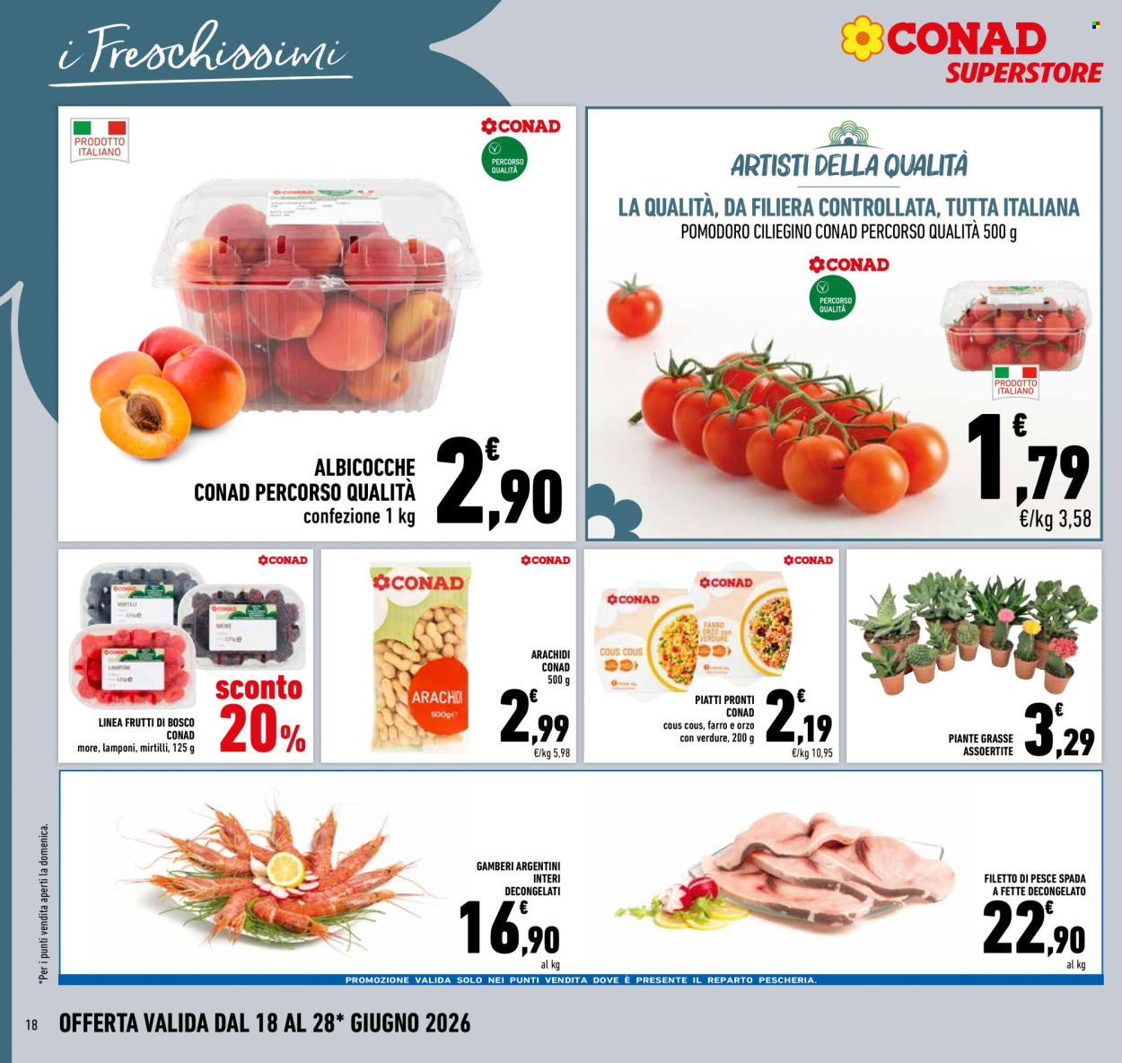 Leták Conad Superstore - 18.6.2026 - 28.6.2026. Strana 18
