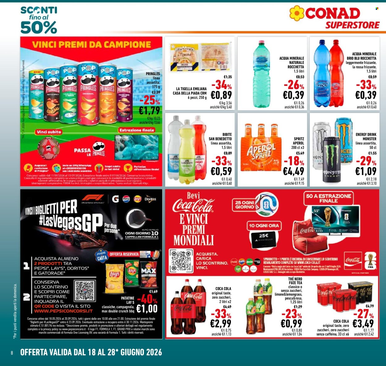 Leták Conad Superstore - 18.6.2026 - 28.6.2026. Strana 8