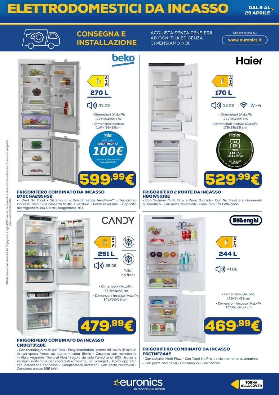 Volantino Euronics - 18/6/2026 - 2/7/2026. Pagina 5