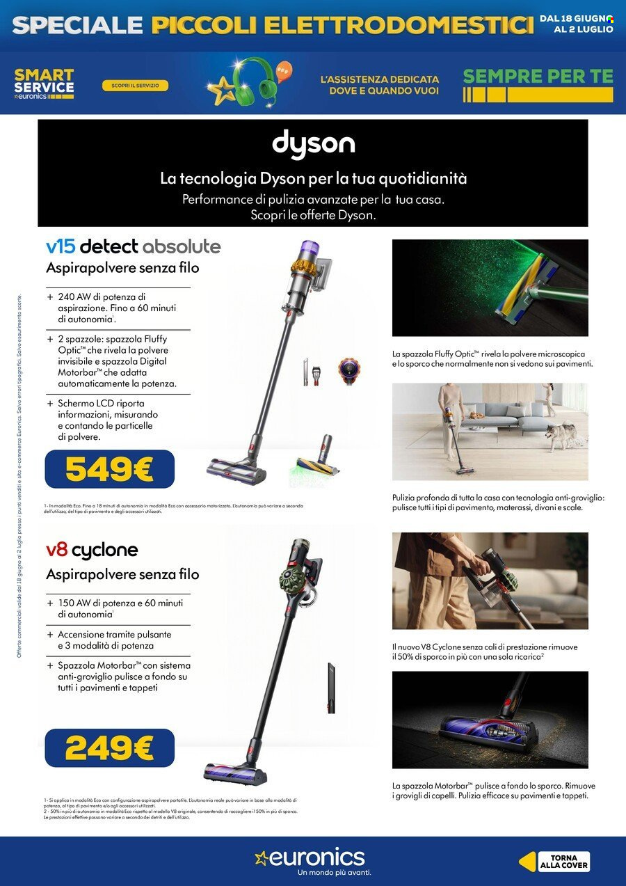 Volantino Euronics - 18/6/2026 - 2/7/2026. Pagina 3