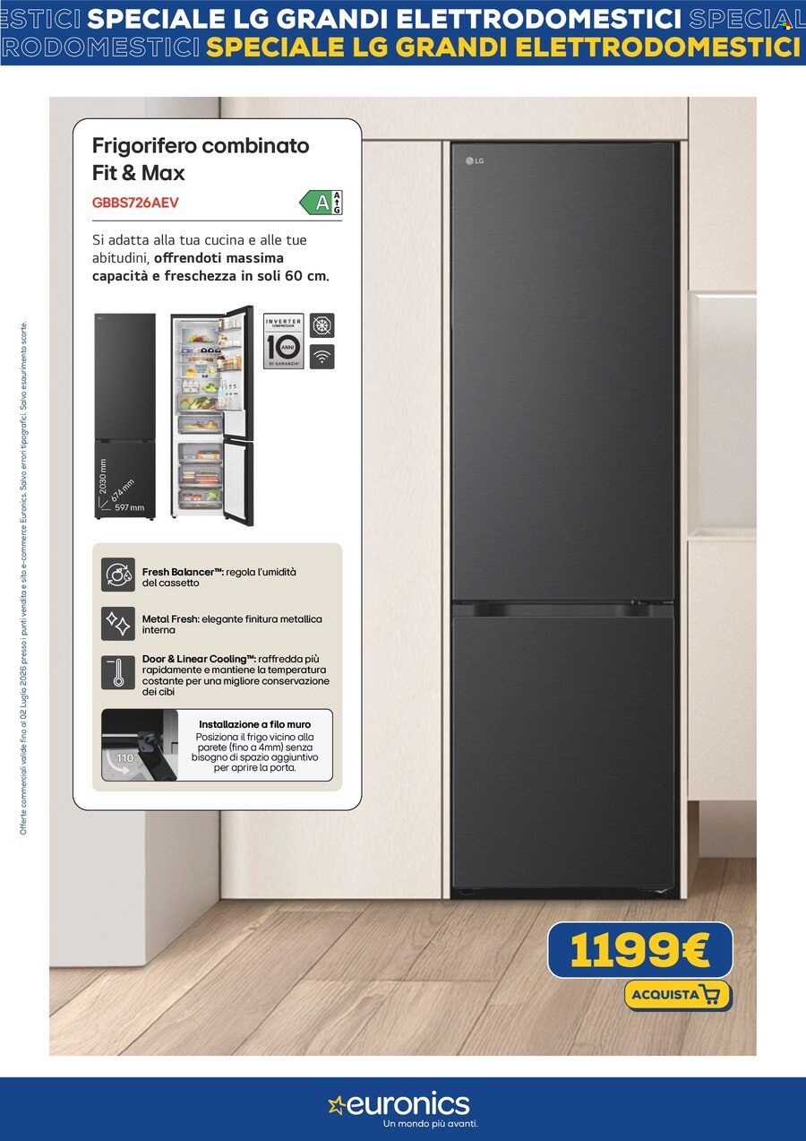 Volantino Euronics - 18/6/2026 - 2/7/2026. Pagina 2