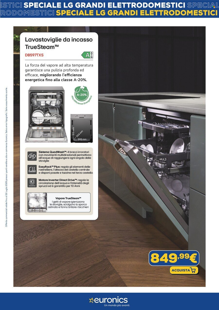 Volantino Euronics - 18/6/2026 - 2/7/2026. Pagina 9