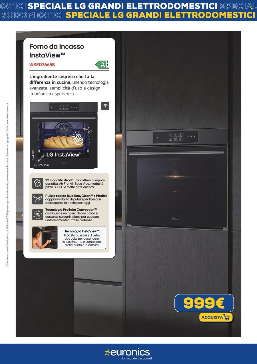 Volantino Euronics - 18/6/2026 - 2/7/2026. Pagina 11