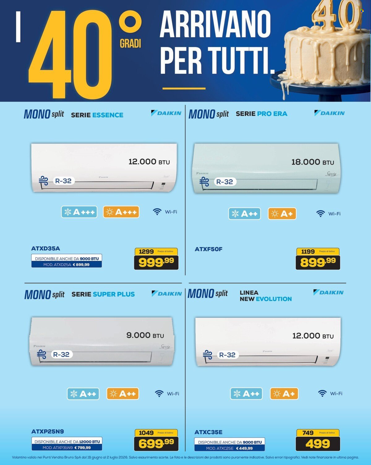 Volantino Euronics - 18/6/2026 - 2/7/2026. Pagina 3