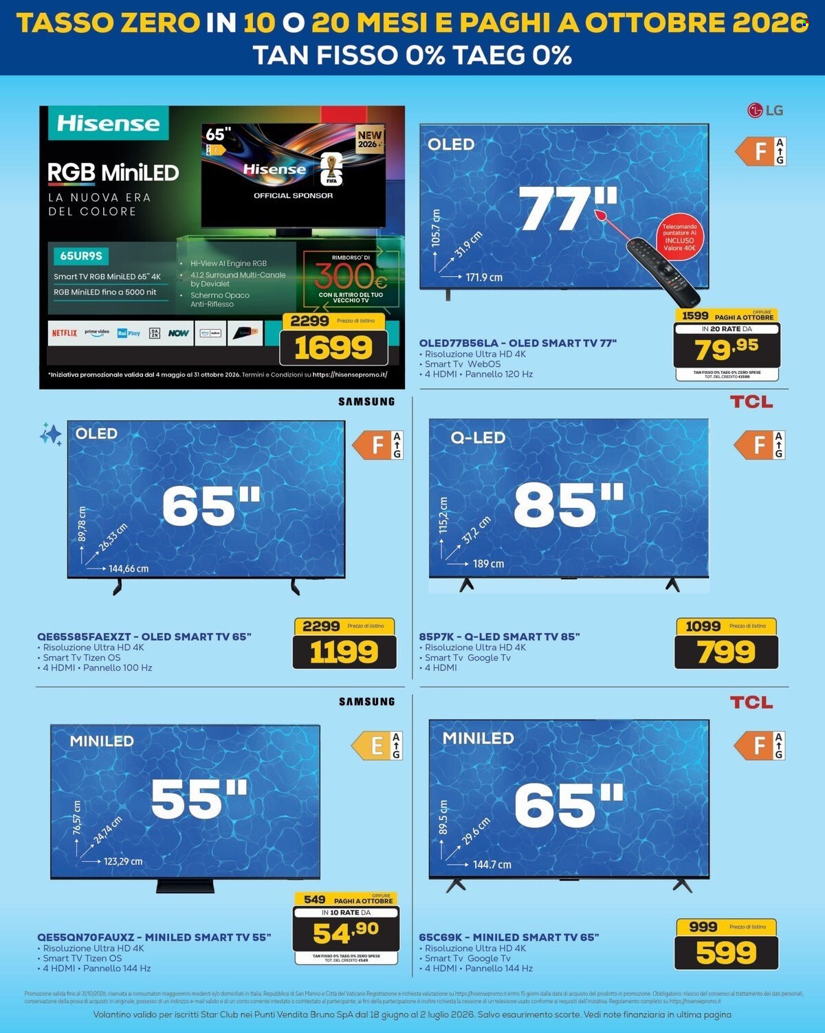 Volantino Euronics - 18/6/2026 - 2/7/2026. Pagina 8