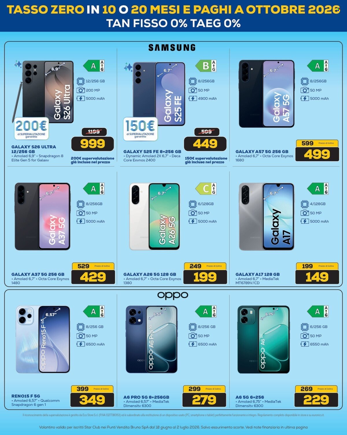 Volantino Euronics - 18/6/2026 - 2/7/2026. Pagina 13