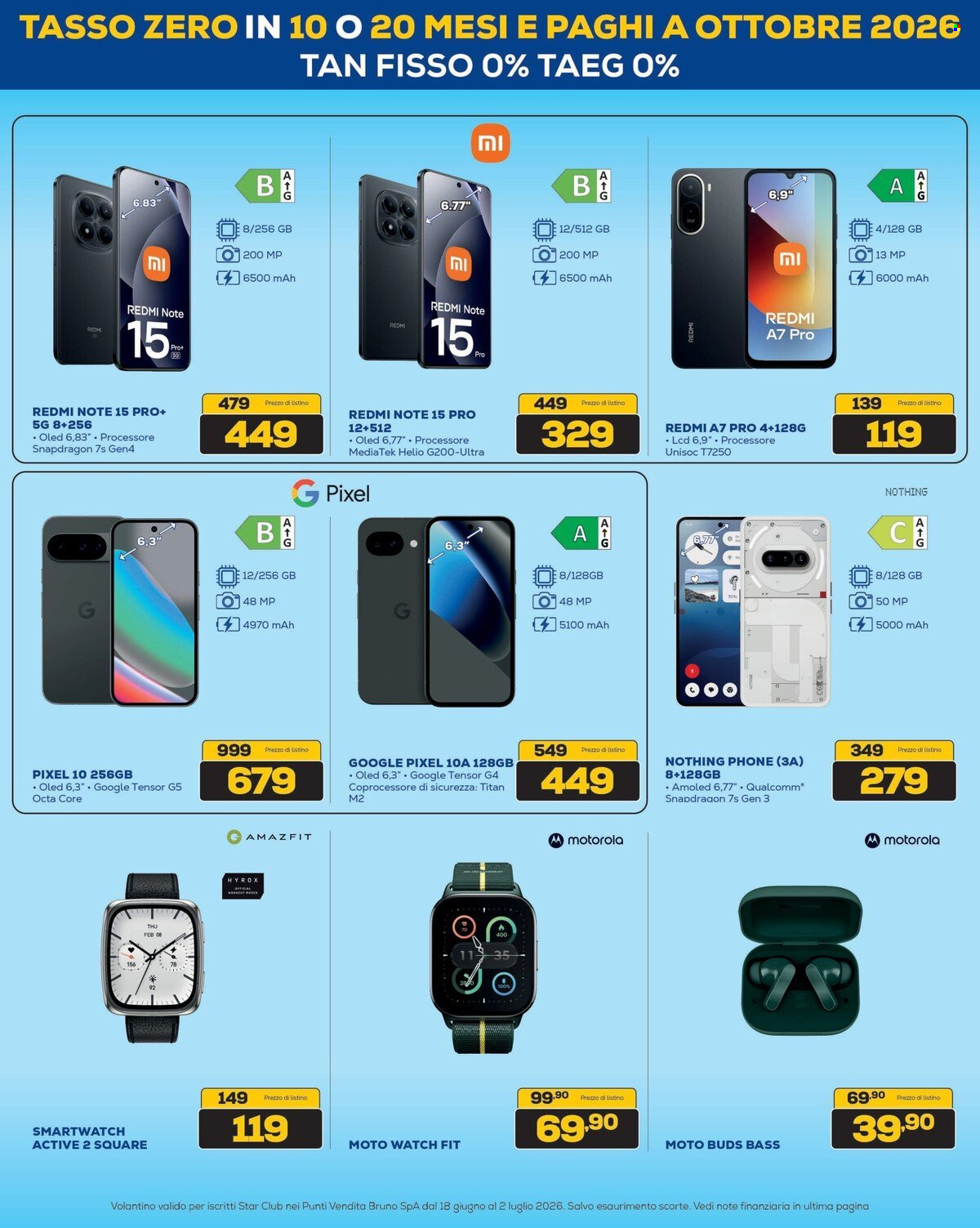 Volantino Euronics - 18/6/2026 - 2/7/2026. Pagina 15