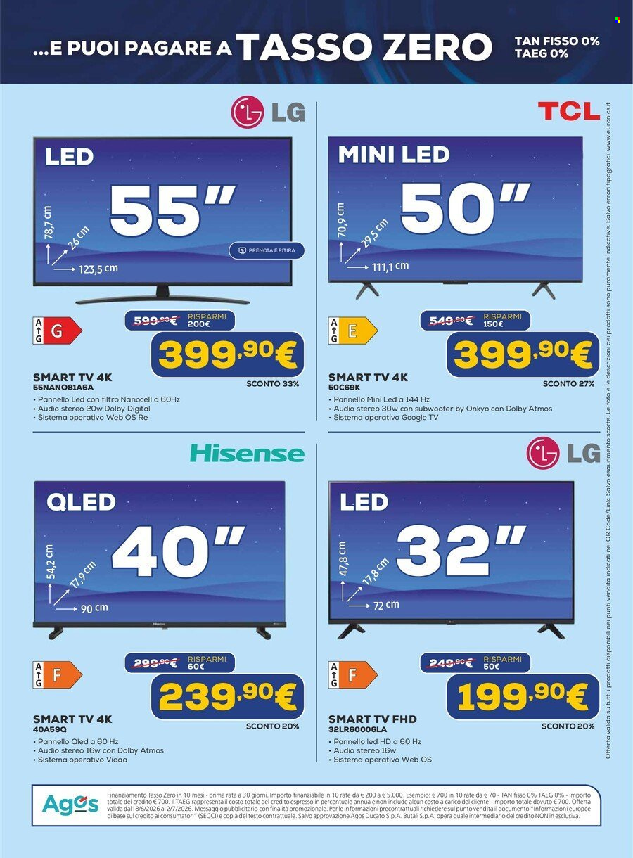 Volantino Euronics - 18/6/2026 - 2/7/2026. Pagina 14