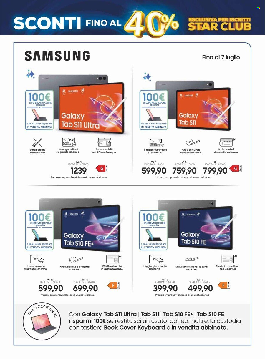 Volantino Euronics - 18/6/2026 - 2/7/2026. Pagina 34