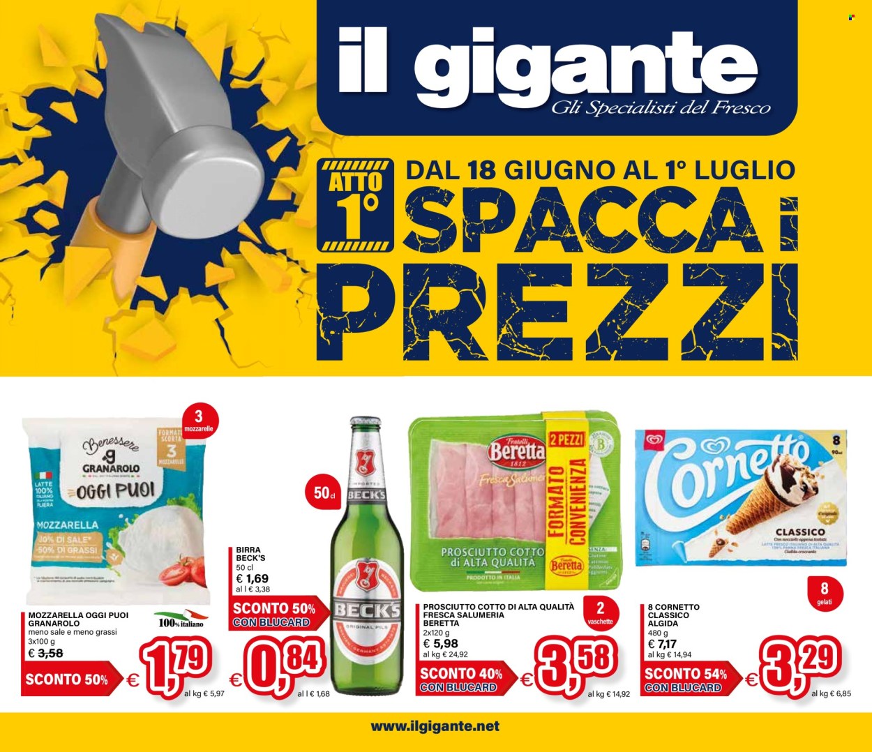 Leták Il Gigante - 18.6.2026 - 1.7.2026. Strana 1