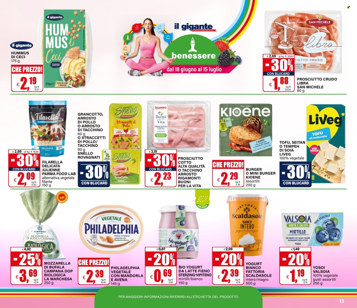 Volantino Il Gigante - 18/6/2026 - 15/7/2026. Pagina 13