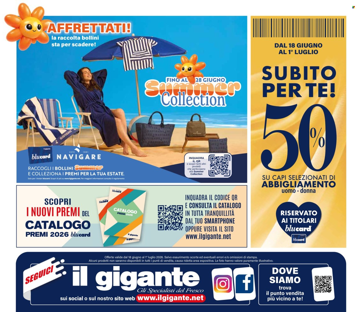 Volantino Il Gigante - 18/6/2026 - 1/7/2026. Pagina 34