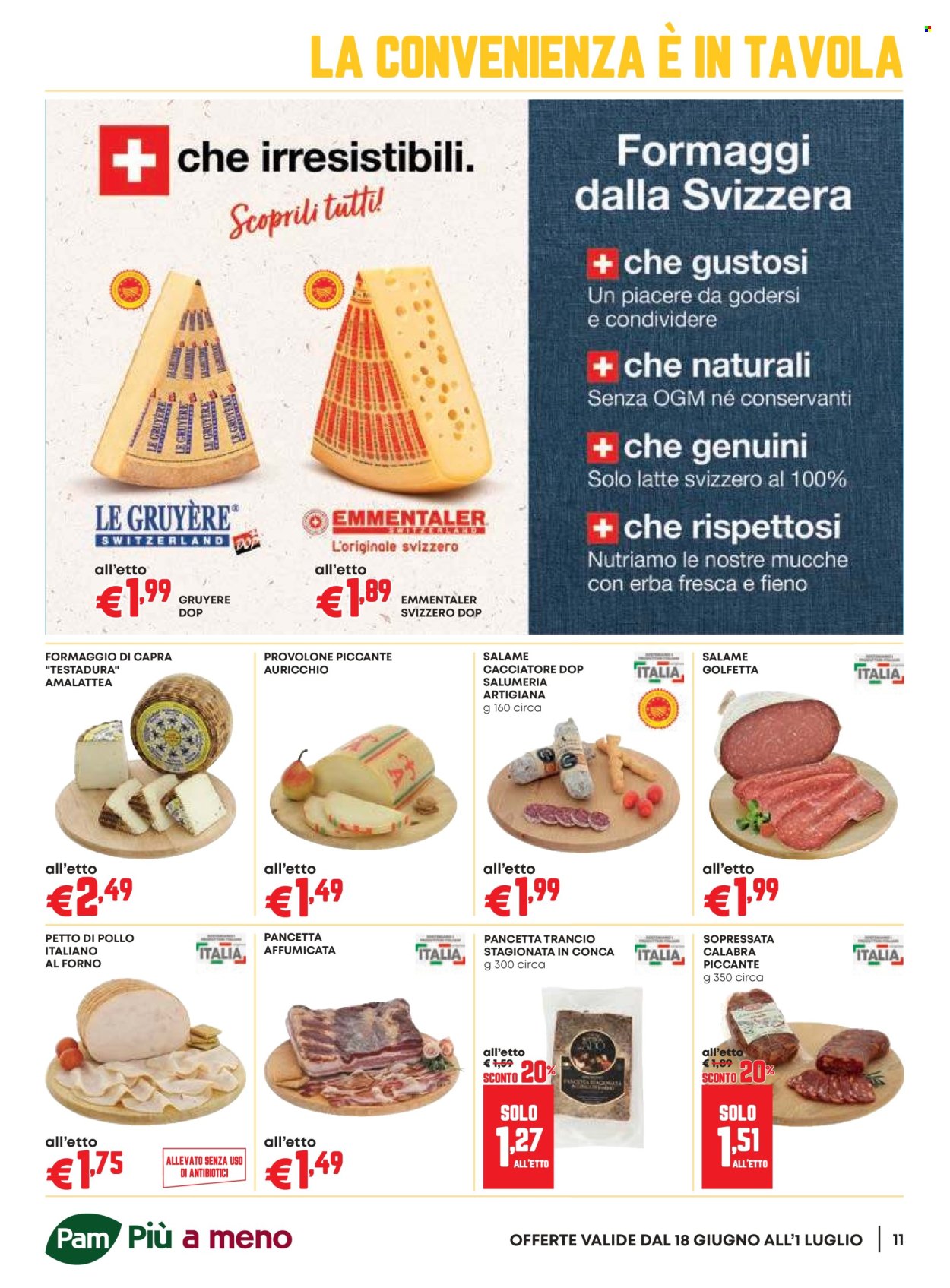 Volantino Pam Panorama - 18/6/2026 - 1/7/2026. Pagina 11