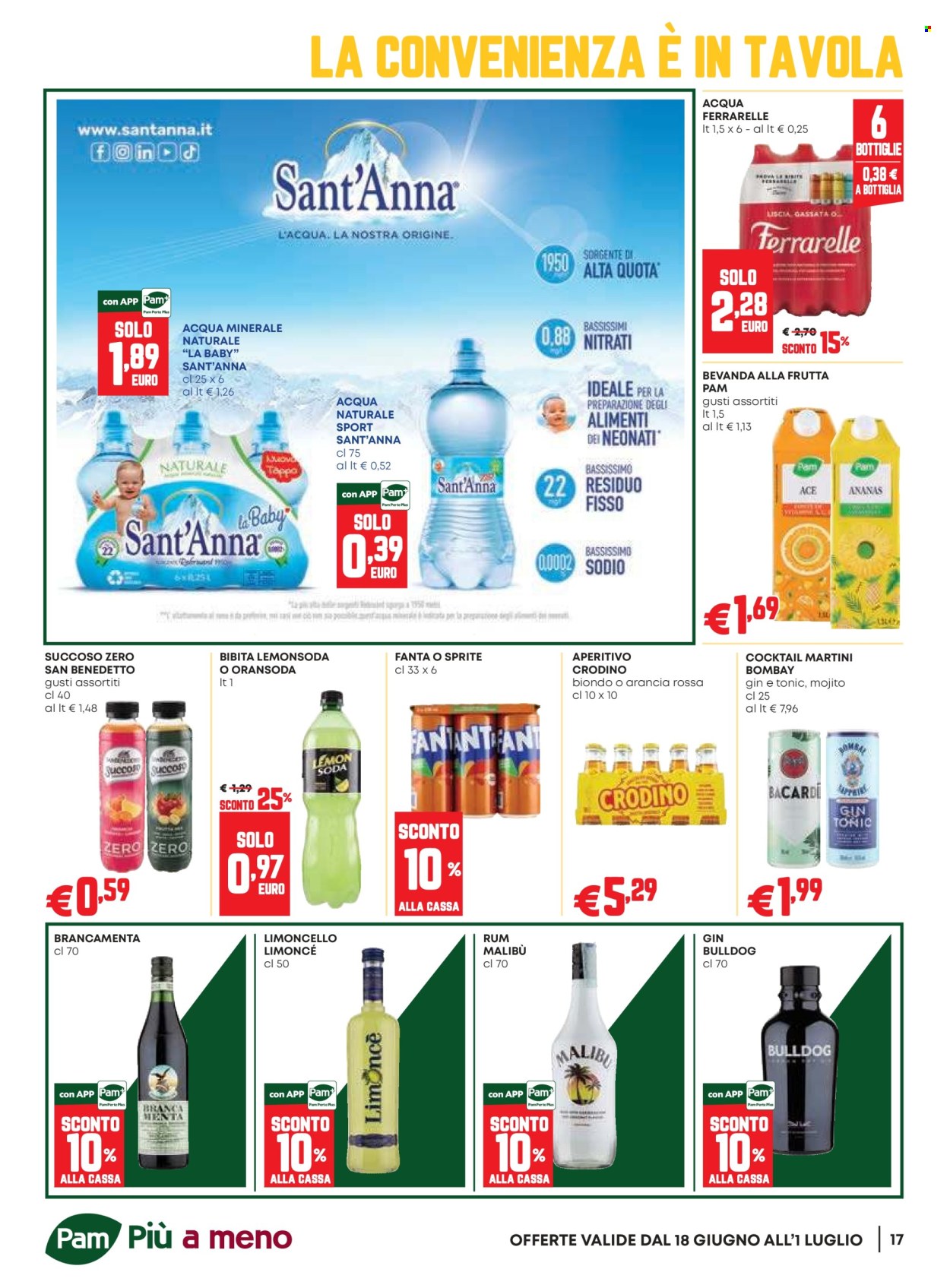 Volantino Pam Panorama - 18/6/2026 - 1/7/2026. Pagina 17